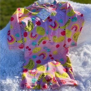 Baby Girls Pink Swimsuit 18M